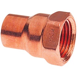 Item 418373, Copper (sweat/solder) to Female pipe thread
