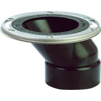 889-AOM Sioux Chief FullFlush ABS Offset Toilet Flange w/SS Swivel Ring