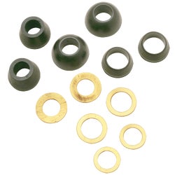 Item 420725, 12-piece assortment for basin supply tubes.