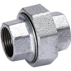 Item 422878, Galvanized malleable iron ground joint. Inserted brass seat.