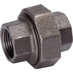 Item 422886, Black malleable iron ground joint. Inserted brass seat.