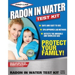 Item 426051, Simple to use DIY test kit identifies radon in water from showers, baths, 