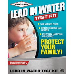 Item 426159, Simple to use DIY test kit checks your water for lead from faucets, private