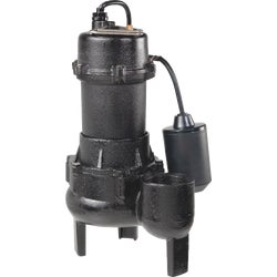 Item 426326, Cast-iron submersible sewage pump. Pumps up to 6200 GPH at 0'.