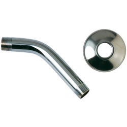 Item 426925, Brass shower arm is threaded on both ends. Fits 1/2" I.P.S.