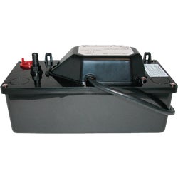 Item 427719, Pumps up to 82 GPH at 0'. Reinforced thermoplastic condensate pump.