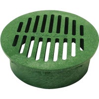 20 NDS 8 In. Green Round Grate grate round