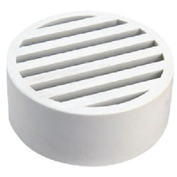 Item 429503, 3" styrene deck drain with 3" sewer and drain adapter.