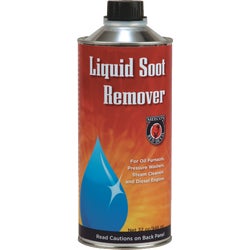 Item 430723, Liquid soot remover is a special blend of chemical compounds carefully 