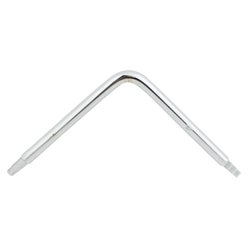 Item 431296, 6-step seat wrench. 3 hex sizes on 1 end and 3 square sizes other end.