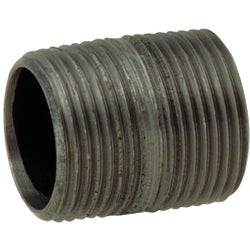 Item 432179, Welded steel pipe, black coated to prevent rusting, meets ASTM A/53 