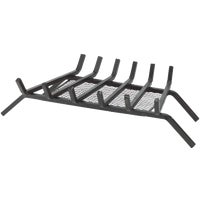 FG-1010 Home Impressions Steel Fireplace Grate with Ember Screen