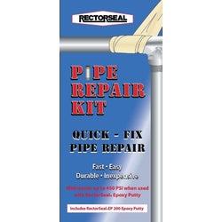 Item 434603, RectorSeal pipe repair kit is a cost-effective pipe repair system.