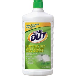 Item 435244, Extra strong to remove and dissolve tough lime, rust, calcium, soap scum, 