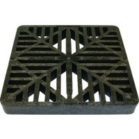 980 NDS 9 In. Black Square Grate
