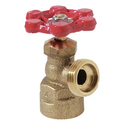 Item 436086, 3/4" Female hose inlet x 3/4" Male hose outlet. With 1/8" FIPS side tap.