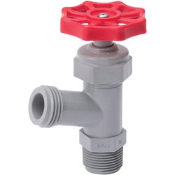 Item 437307, Highly chemical-resistant molded Celcon valve performs at temperatures of -