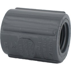 Item 437806, PVC Coupling is used to join lengths of pipe.