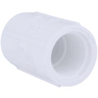 PVC 02102  0500HA Charlotte Pipe Schedule 40 Threaded PVC Coupling