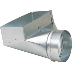 Item 440204, Used for right-angle transition from round pipe or insulated flexible duct 