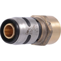 Item 440692, This push-to-connect fitting with brass adapter on the opposite end is 