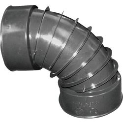 Item 442216, Corrugated fittings are made from strong lightweight polyethylene plastic