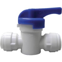 PL-3041 Watts 3/8 In. OD Tubing Size Quick Connect Straight Plastic Push Valve