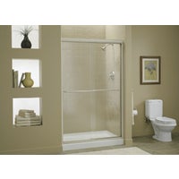 5475-48S-G05 Sterling Finesse Frameless Sliding Shower Door alcove doors shower