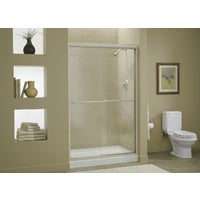 5475-59N-G05 Sterling Finesse Frameless Sliding Shower Door alcove doors shower