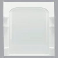 72232100-0 Sterling 60 In. Curved Shower Back Wall
