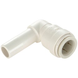 Item 447029, CTS quick connect stackable (stem x quick connect) 90 elbow (push type) for