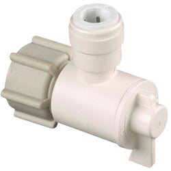 Item 447314, CTS quick connect shutoff valve (push type) for PEX, copper, CPVC, and 