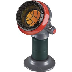 Item 448079, Indoor safe propane heater. Uses disposable 1 Lb.