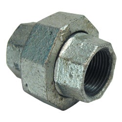 Item 448524, Galvanized malleable iron ground joint. Inserted brass seat.