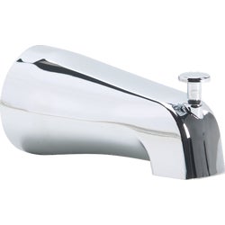 Item 449105, Wall bath spout with diverter, 1/2" NPT connection for use with any shower