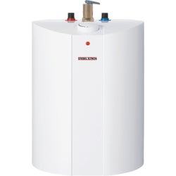 Item 449326, The SHC mini tank 120V (volt) electric water heater frees up precious space