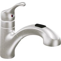 CA87316SRS Moen Renzo Single Handle Pull-Out Kitchen Faucet