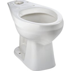 Item 454270, Alto. White elongated SmartHeight toilet bowl. 1.6/1.
