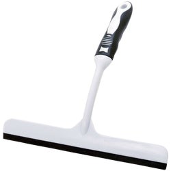 Item 454745, 9-3/4 In. W. x 10-1/2 In. H. x 1-1/2 In. D. white plastic squeegee.