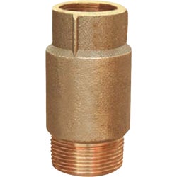 Item 455245, 1" x 1-1/4" Female/Male threads check valve.