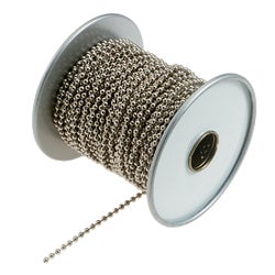 Item 455296, Ball chain can be used for many applications such as: Key chains, electric 