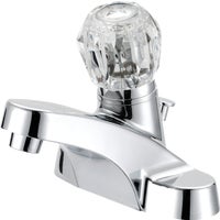 F451C042CP-JPA3 Home Impressions 1 Acrylic Handle 4 In. Centerset Bathroom Faucet
