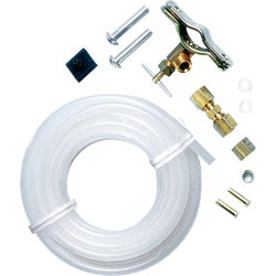 Item 456045, Contains 25' poly tubing and necessary fittings, shutoff valve, and saddle 