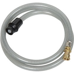 Item 456857, Hose equipped with 1/8" I.P.S. universal hose coupling. 1 per card.