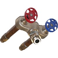 496-08LF Arrowhead Brass 1/2 In. SWT X 1/2 In. MIP Hot & Cold Anti-Siphon Frost Free Wall Hydrant