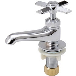 Item 459499, Polished chrome finish, replaceable seat stem includes both hot and cold 