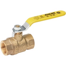 Item 459603, Brass full port packing gland ball valve F.I.P.