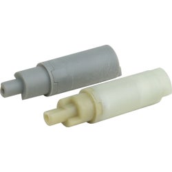 Item 459666, 1 hot valve or diverter valve extension and 1 cold stem extension for 2 and