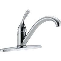 100-DST Delta Classic Single Handle Kitchen Faucet without Sprayer faucet kitchen