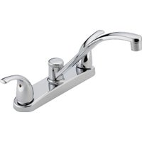 P299208LF Peerless Choice Double Lever Handle Kitchen Faucet without Sprayer faucet kitchen